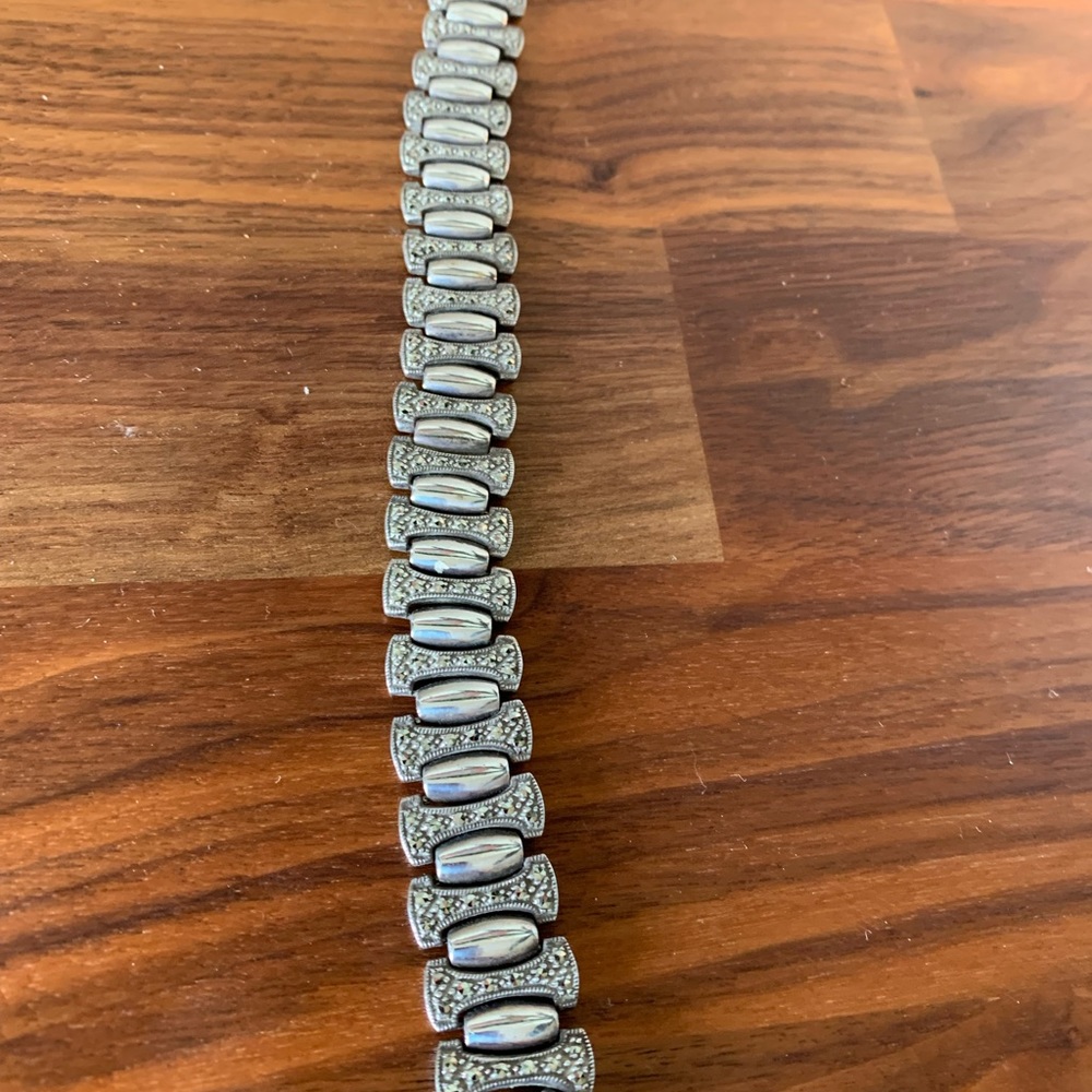 Sterling Marcasite bracelet